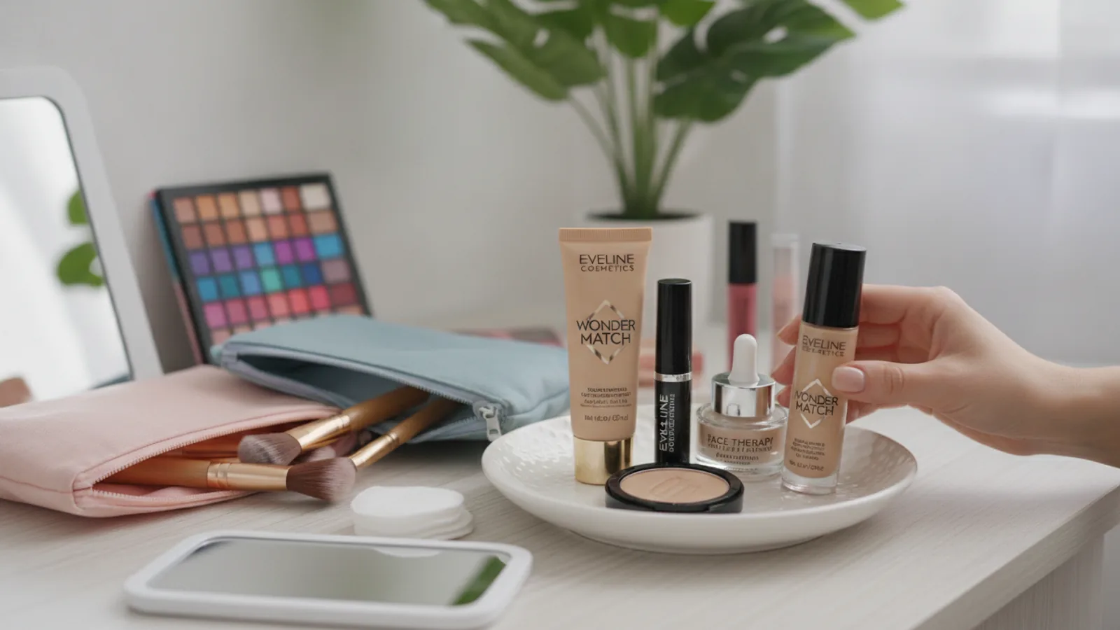 Evelinecosmetic product and use context
