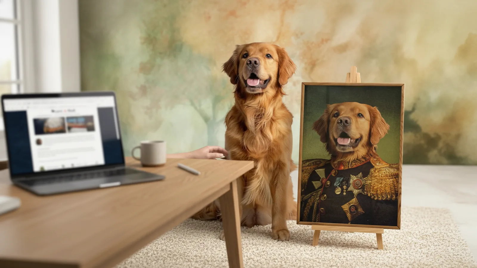 Purr and Mutt buying advice scene