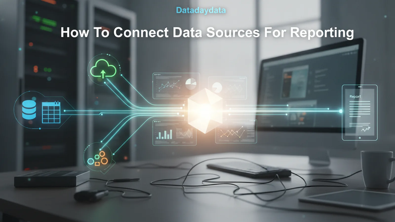 How To Connect Data Sources For Reporting | Datadaydata